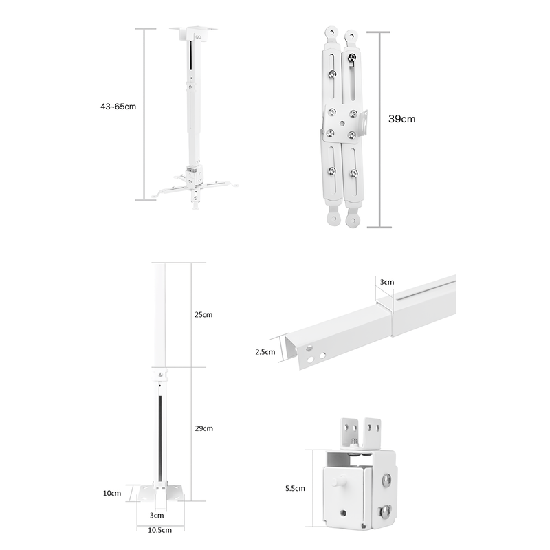 Soporte-Rack-Para-Proyectores-Blanco-4365F-Owlenz