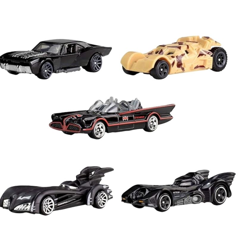 Set-Carros-Batman-Hot-Wheels-Coleccion-Batmobile-