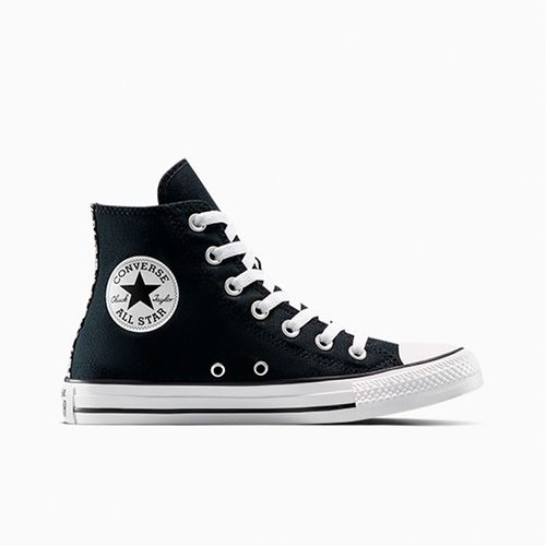 Zapatillas Urbanas Converse Mujer Ct As Leopard A14940C Negro