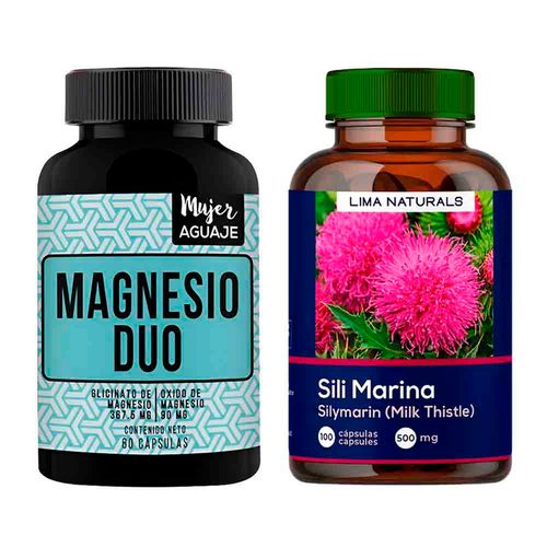 Magnesio Duo + Silimarina Cápsulas Lima Naturals