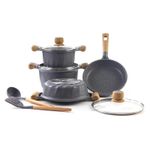 Juego-de-Ollas-Valeska-de-Granito-Super-7-2-Utensilios-Gris