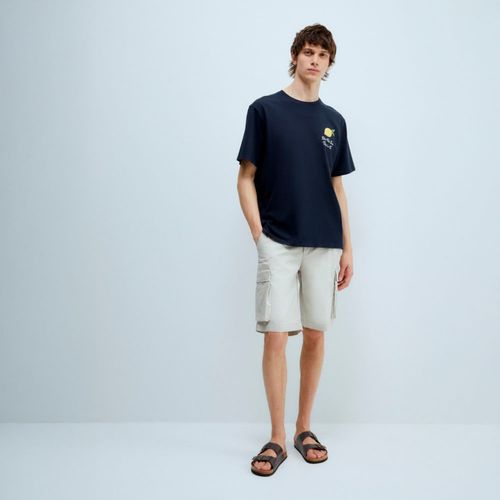 Polo Hombre Sfera Lemons Azul