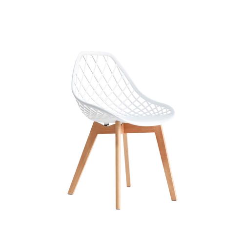 Silla De Comedor Diseño Turia Blanco Fija Ofideas