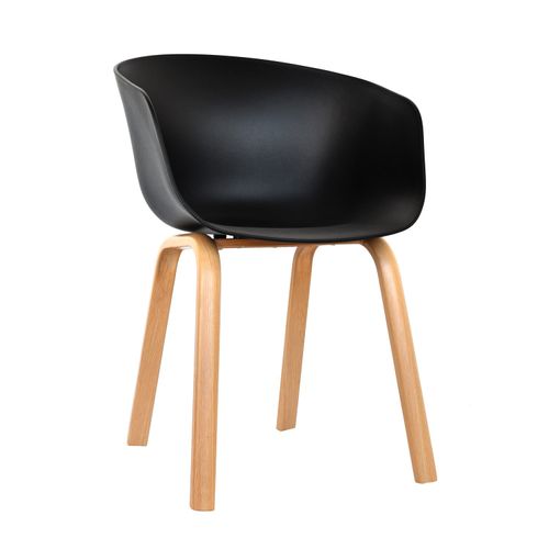 Silla De Comedor Diseño Volga Negro Ofideas