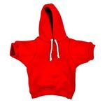 Ropa-Capucha-polera-de-algodon-para-Mascotas---Rojo---T8