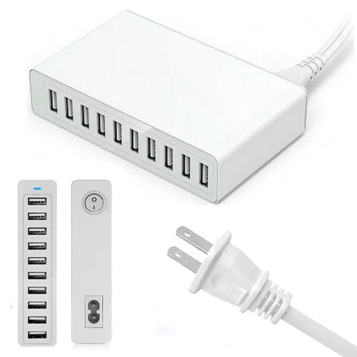 Cargador 12 Puertos Usb 150w Carga Rápida Xlx-x6 Usb 30a