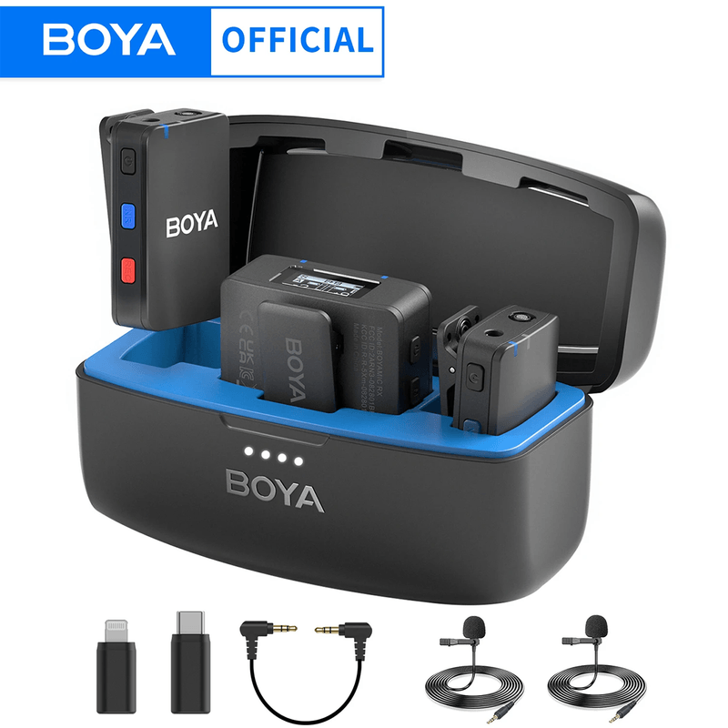 Microfono-Profesional-Boya-Boyamic-Inalambrico-iPhone-Android-Camaras