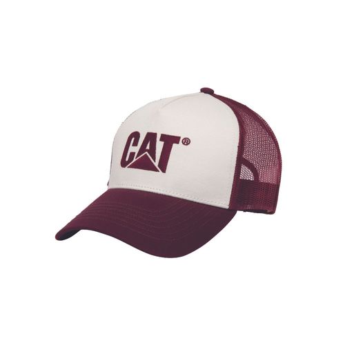 Gorro Cat Foundation Design Mark Mesh Hat Guinda Hombre