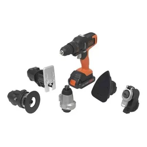 Taladro 20v Matrix Kit 6 En 1 Black + Decker - Mtx20k6a-b2c