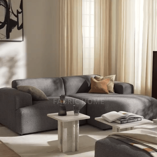 Seccional Izquierdo Small Contemporáneo - Gris