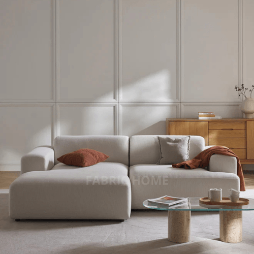 Seccional Derecho Small Contemporáneo - Beige Claro