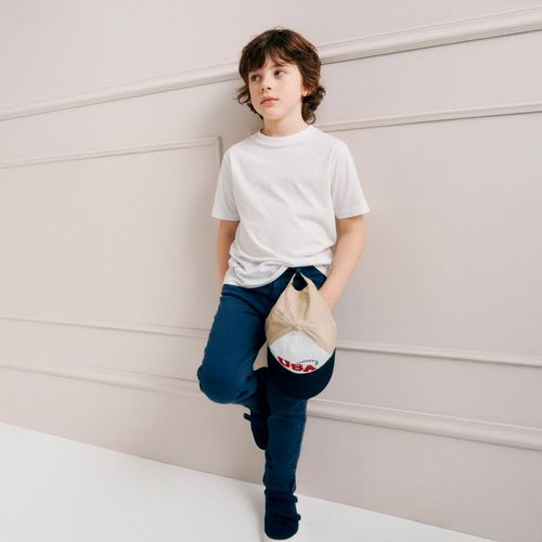 Pantalón Niño Sfera 5 Bolsillos Azul Marino