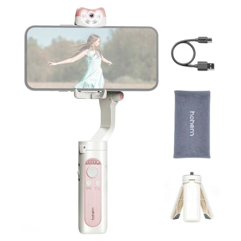 Estabilizador-Gimbal-Hohem-iSteady-V2S-con-Luz-de-Relleno-Blanco