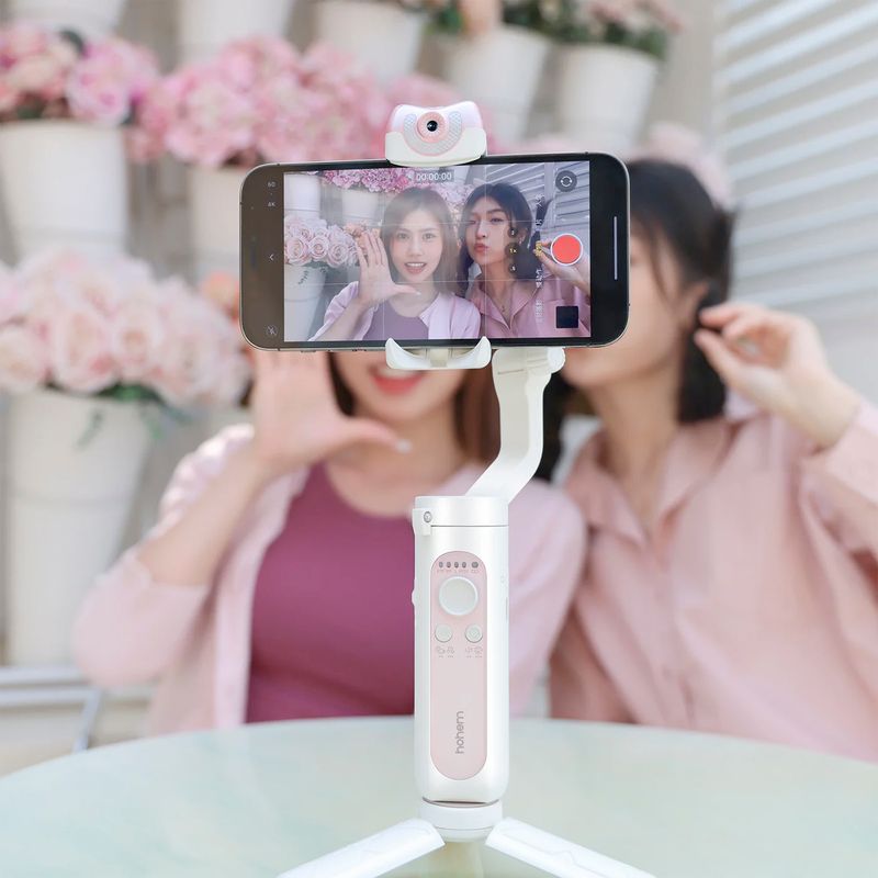 Estabilizador-Gimbal-Hohem-iSteady-V2S-con-Luz-de-Relleno-Blanco
