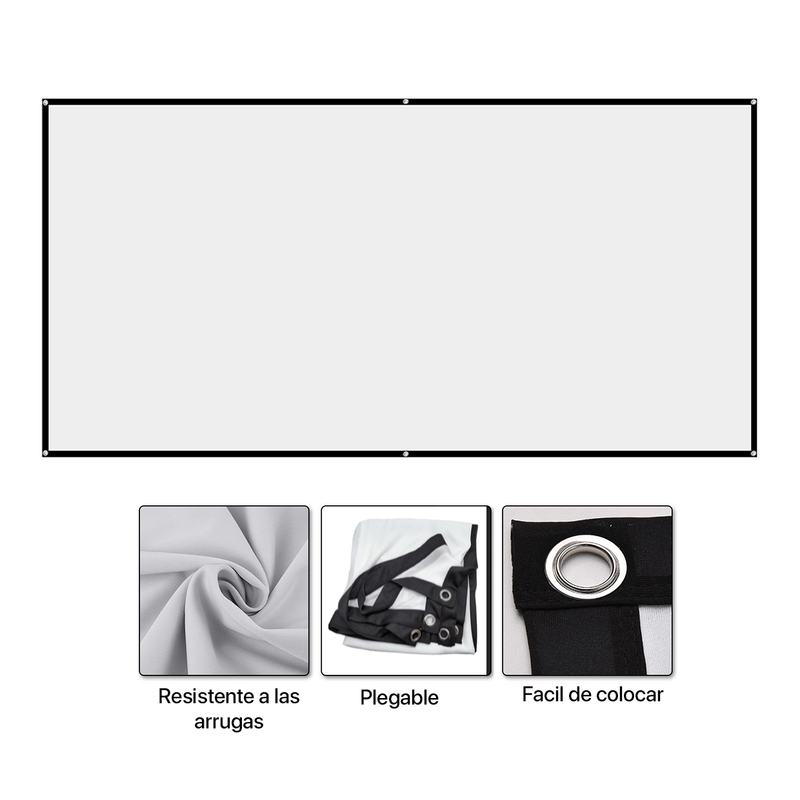 Pantalla-para-Proyector-Ecran-120-Pulgadas-de-Tela