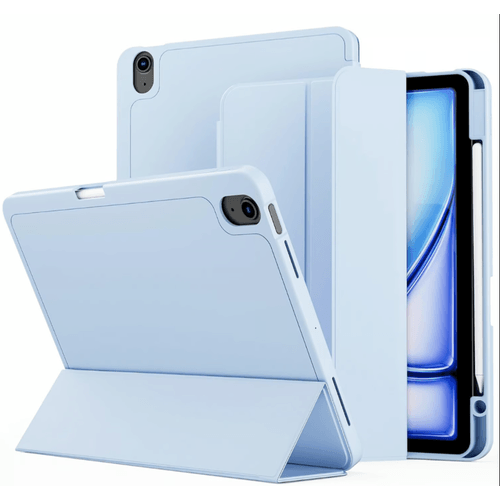 Funda Smart Case Para iPad Air 11" 2024 Chip M2 6ta Generación - CELESTE