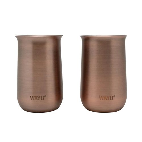 SET 2 VASOS 230 ML APERITIVO COPPER LINE WAYU