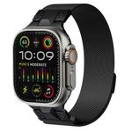 Correa-Acero-Milanese-Loop-Ultra-Para-Apple-Watch-42-44-45-49mm-Black