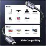 Cable-Hdmi-21-8k-48gbps-2m-UGREEN-nailon-60Hz-4k-120Hz-ULTRA-HD-HDR