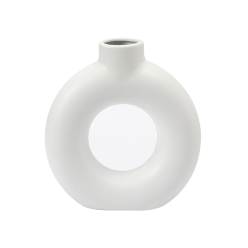 Florero Circular de Plástico para Decoración