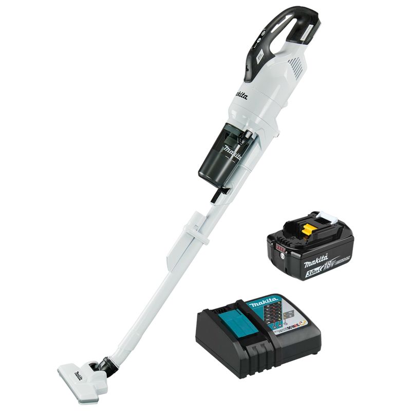 Aspiradora-18V-LXT-Makita-DCL286FZW---Bateria-18V---Cargador