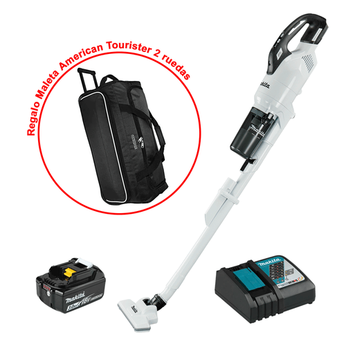 Aspiradora 18V LXT Makita DCL286FZW + Batería 18V + Cargador