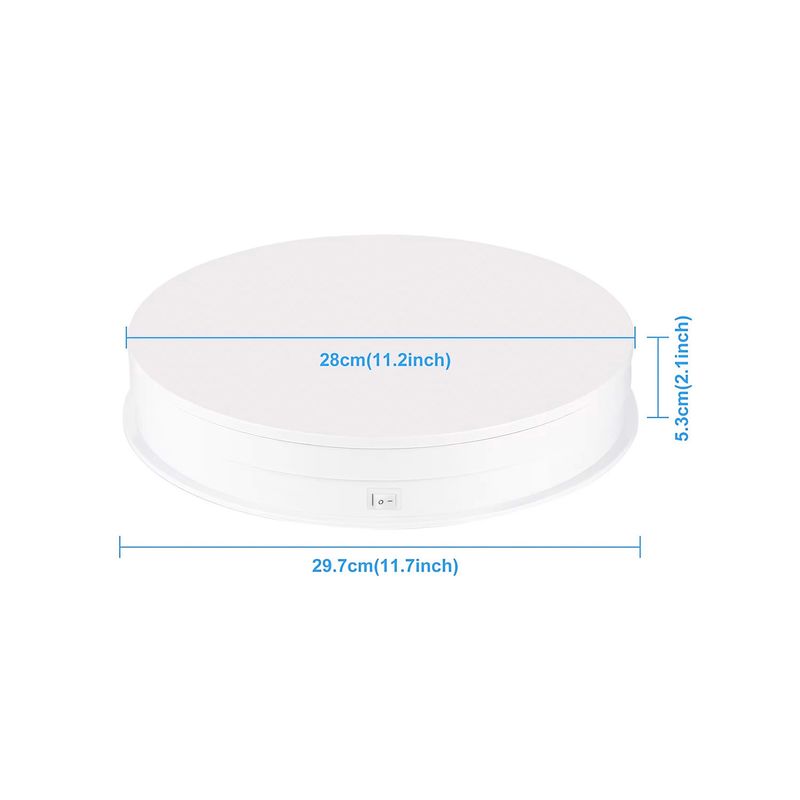 Soporte-giratorio-Puluz-de-30-cm---Blanco