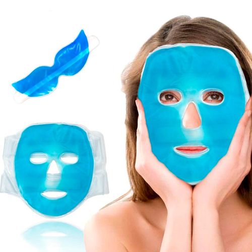 Mascara Facial Desinflama Rostro Mascarilla de Frio y Calor AS