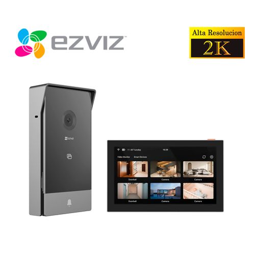Videoportero Doméstico Inteligente HP7 2K Ezviz Exterior