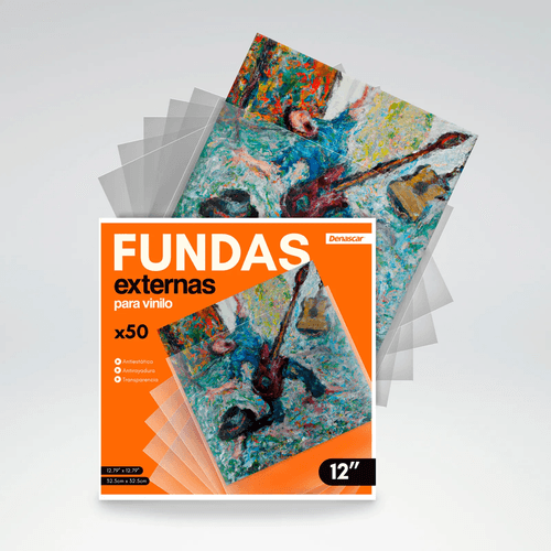 Fundas Externas Para Vinilo Por 50 Unidades