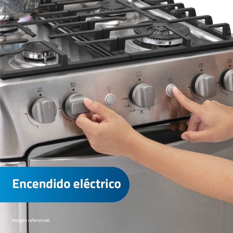 COCINA-INDURAMA-GRANADA-ZAFIRO-CROMA-4-QUEMADORES