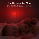 Luz-Roja-Nocturna-Evita-Miedos-Nocturnos-Bebes-y-Niños-Red-Glow