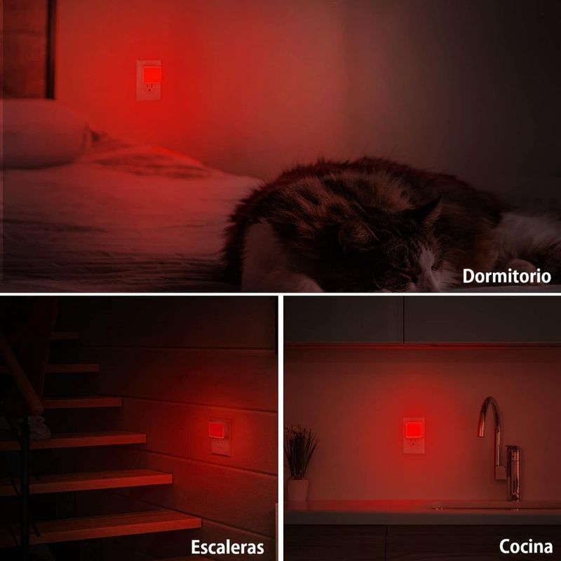 Luz-Roja-Nocturna-Evita-Miedos-Nocturnos-Bebes-y-Niños-Red-Glow