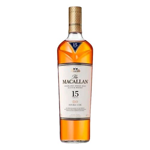 WHISKY THE MACALLAN 15 AÑOS DOUBLE CASK 700ML
