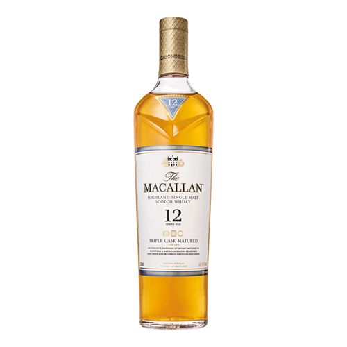 WHISKY THE MACALLAN 12 AÑOS TRIPLE CASK 700ML