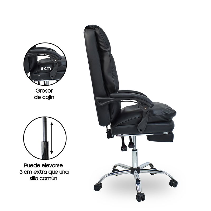Silla-de-Oficina-Lennox---Acolchado-y-Reposapies