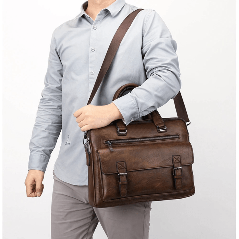 Maletin-Ejecutivo-Marron-Casual-Hombre-Portalaptop-15pulg--38x28x6--Cuero-Importado
