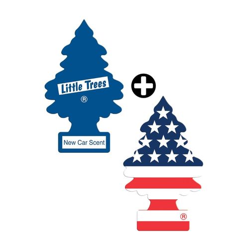 COMBO Ambientador Little Trees std New Car + Ambientador Little Trees STD Vanilla Pride