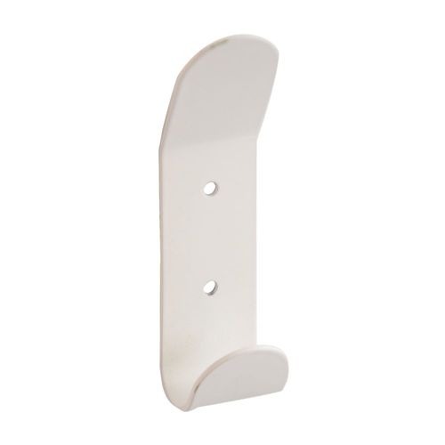 Perchero de Pared Simple 1 Gancho Blanco Ducasse