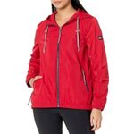 Casaca-Cortavientos-Tommy-Hilfiger-para-Mujer---Rojo-Talla-M