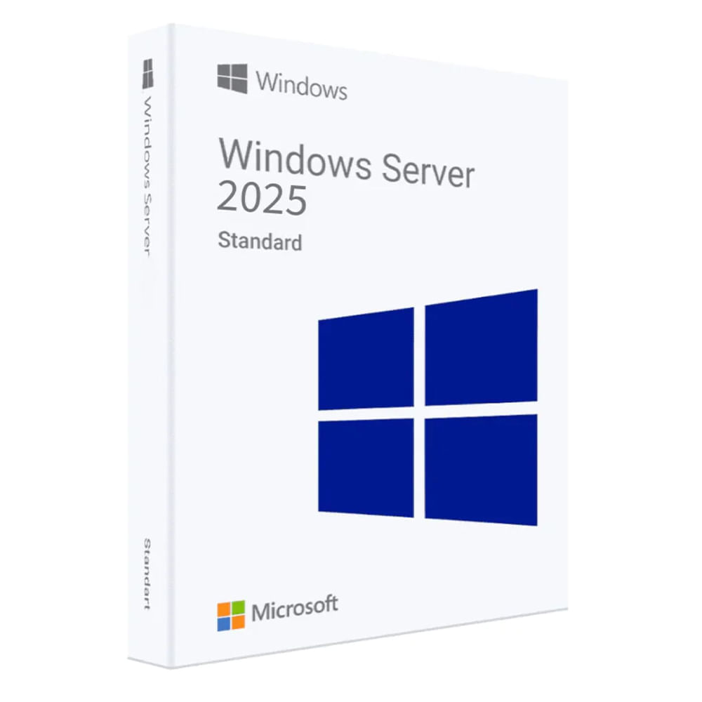 Licencia digital Microsoft Windows Server 2025 Standard, 1 dispositivo ...