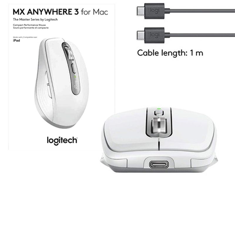 Mouse-Logitech-Mx-Anywhere-3s-Bluetooth-Pale-gris