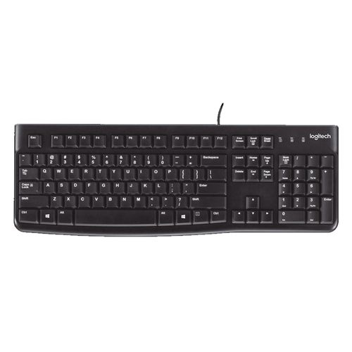 Teclado Logitech K120 Negro