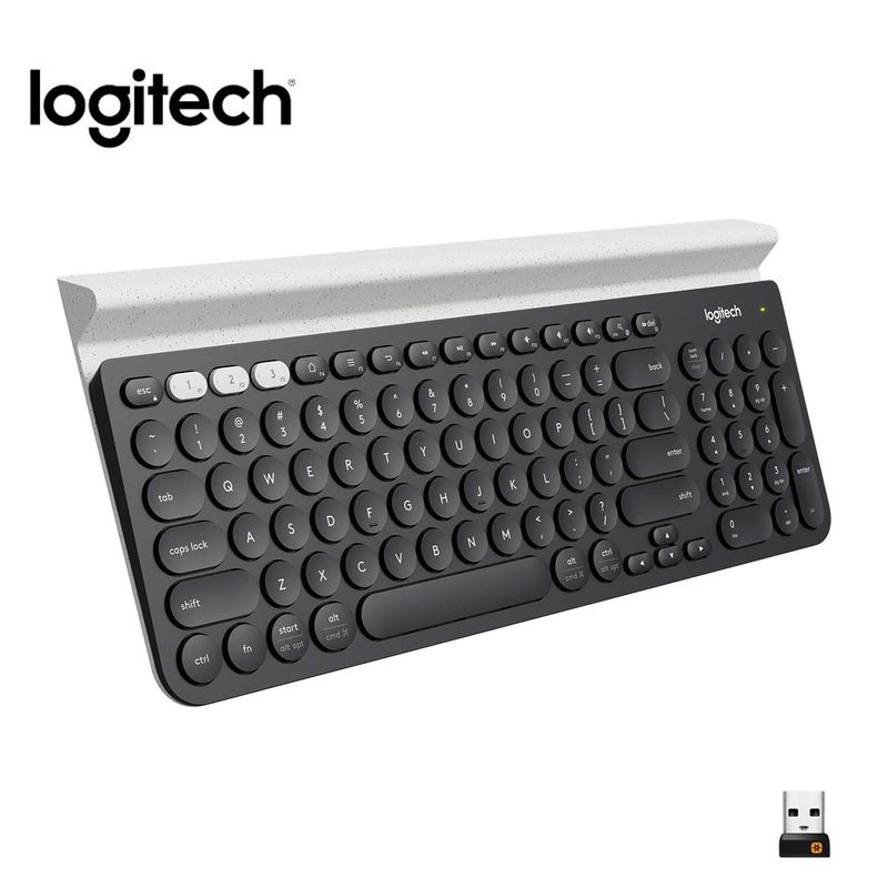 Teclado-Logitech-K780-Inalambrico-Multidispositivo-Bluetooth-Negro