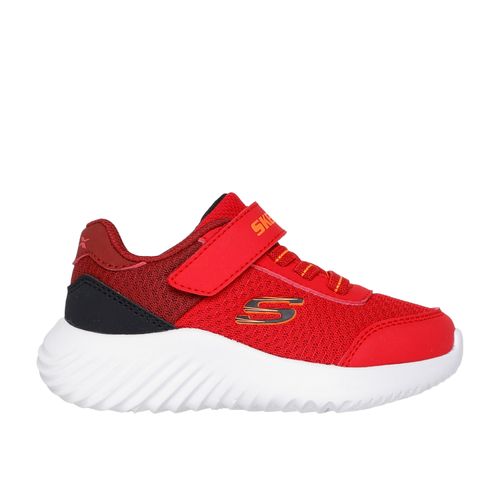 Zapatillas Urbanas Skechers Niño Bounder 403908N-Rdbk Rojo