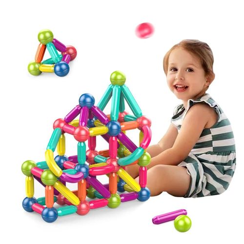 Bloques de Construcción Magnéticos 42 pcs Magnetic Sticks