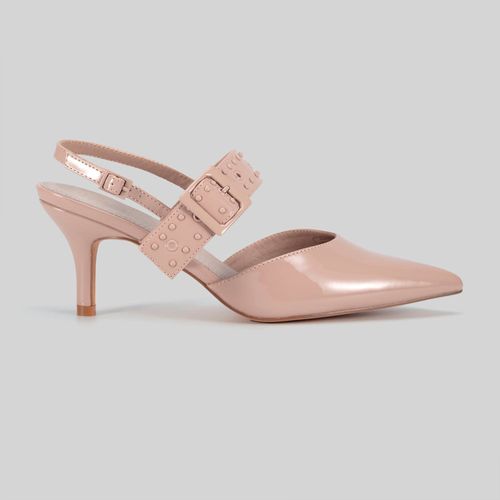 Zapatos Casuales Mujer Malabar Collection Correa Nude