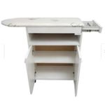Planchador-Italo-con-cajones-Mesa-de-planchar-en-blanco-con-ruedas