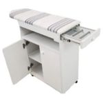 Planchador-Italo-con-cajones-Mesa-de-planchar-en-blanco-con-ruedas
