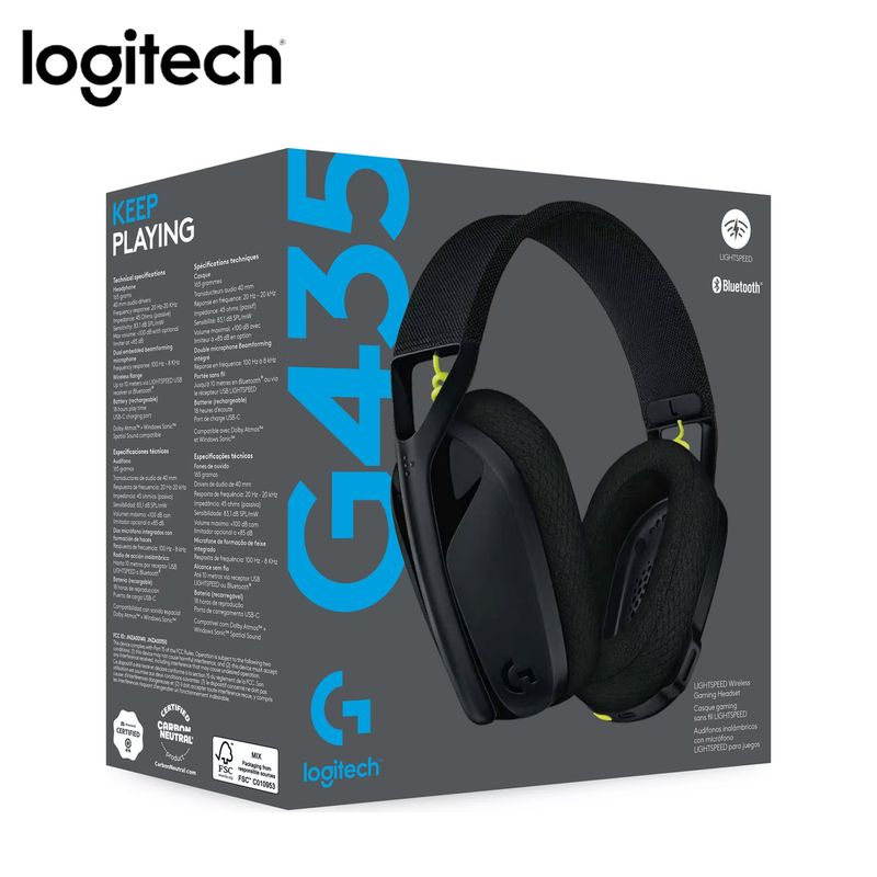 Audifono-Gaming-Logitech-G-G435-Lightspeed-Wireless-Black